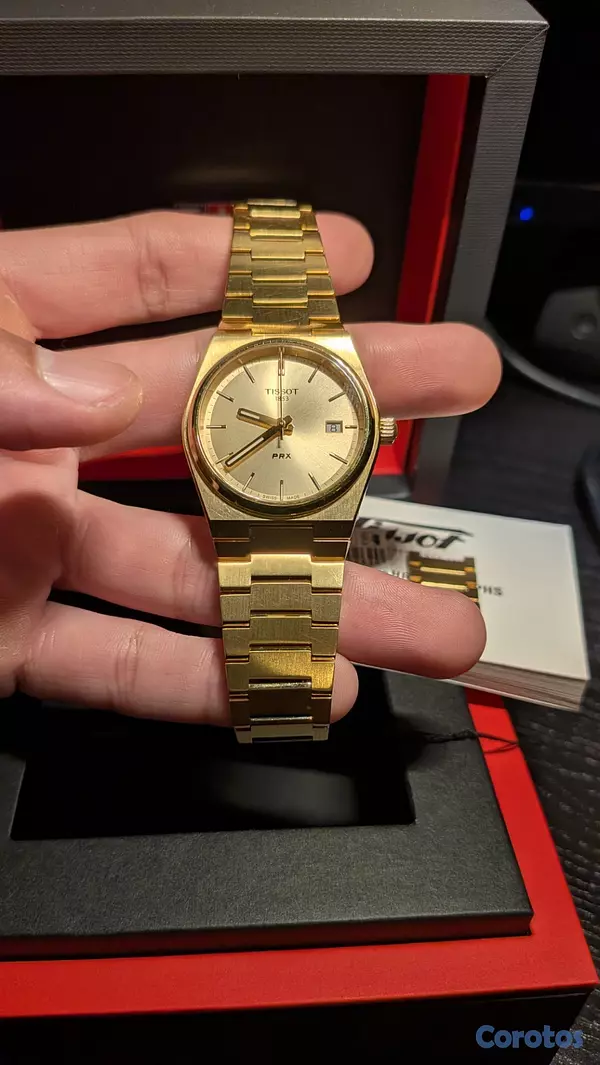 joyas, relojes y accesorios - Tissot PRX Quartz 35 mm Gold 3