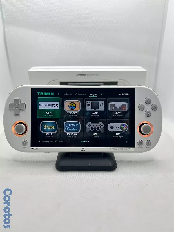 consolas y videojuegos - Portatil trimui smart pro con más de 12 mil juegos integrados 5