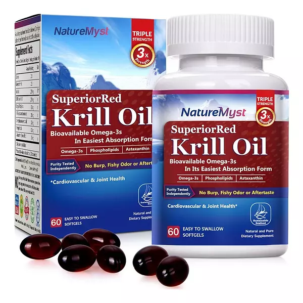 Salud y Equipamiento Médico - Aceite Krill 1000 Mg Naturemyst 2