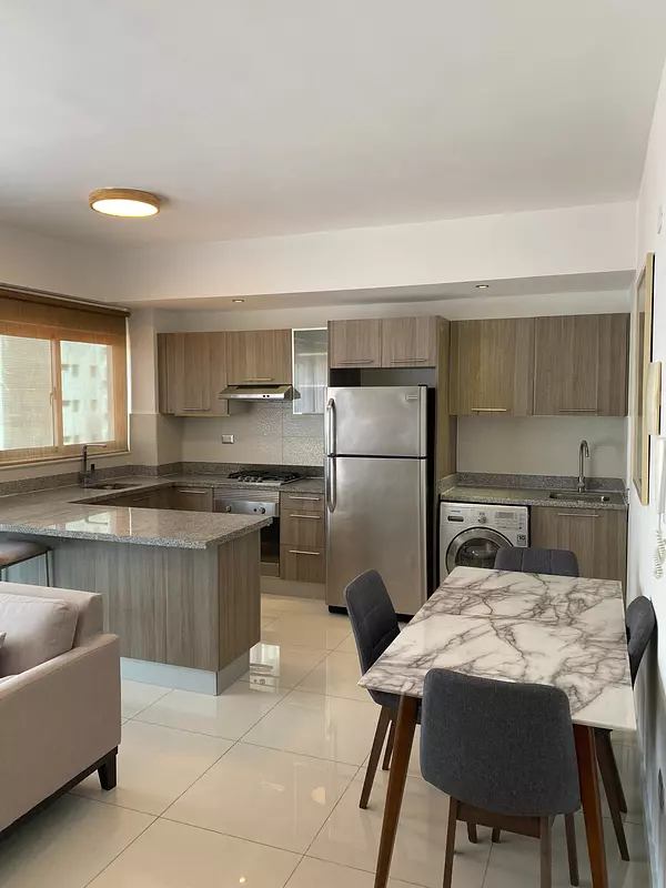 apartamentos - Apartamento amueblado en alquiler en Piantini  3