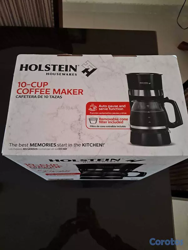 cocina - CAFETERA ELECTRICA DE 10 TAZAS 2