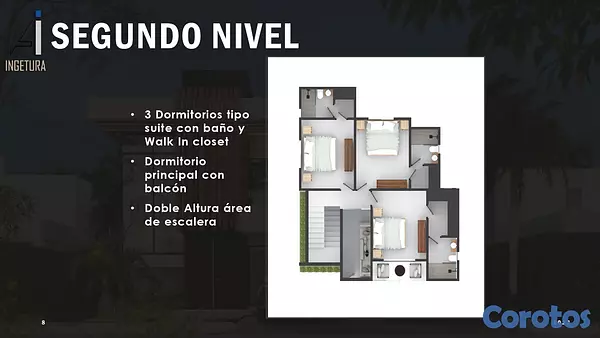 casas vacacionales y villas - PROYECTO DE VILLAS EL NARANJO  8