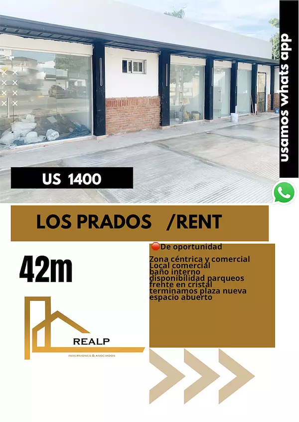 oficinas y locales comerciales - Locales en primer nivel zona comercial 1