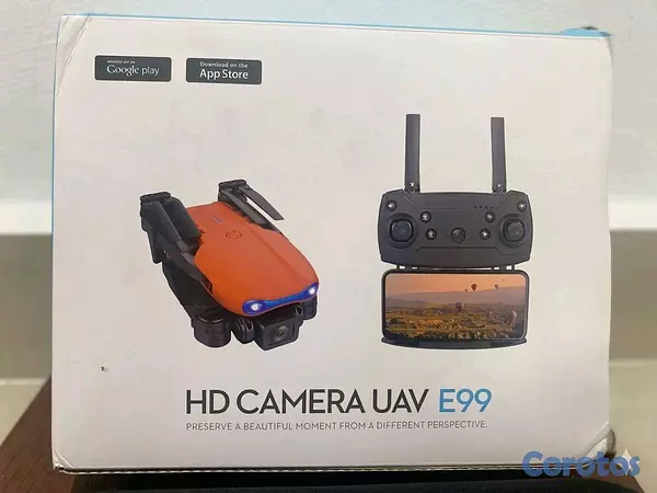 otros electronicos - Mini Dron Plegable con Camuflaje – Combo Completo con Estuche
 3
