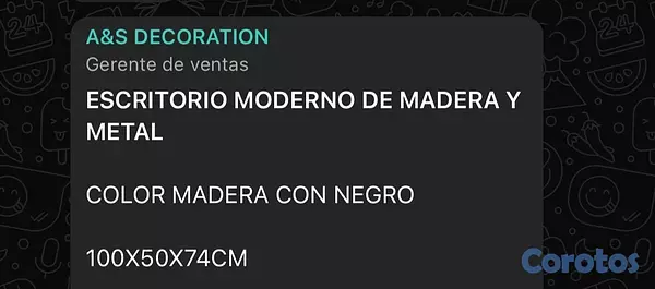 articulos de oficina - ESCRITORIO MODERNO  3