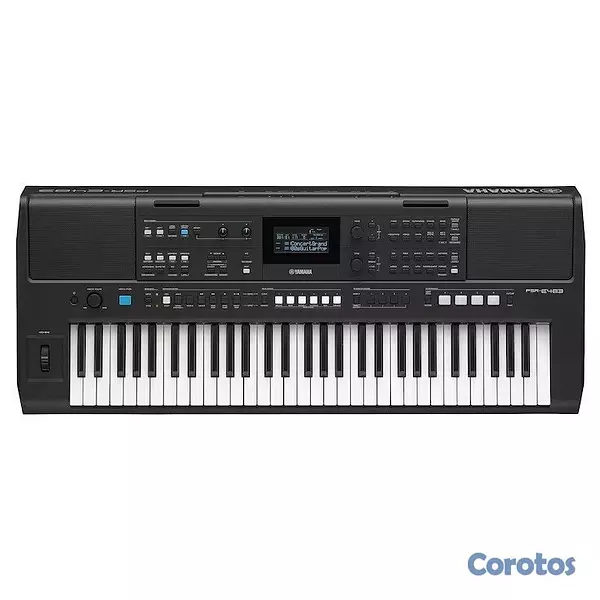 instrumentos musicales - Piano Yamaha Psr-E483 NUEVO 2025 - Incluye: atril  6