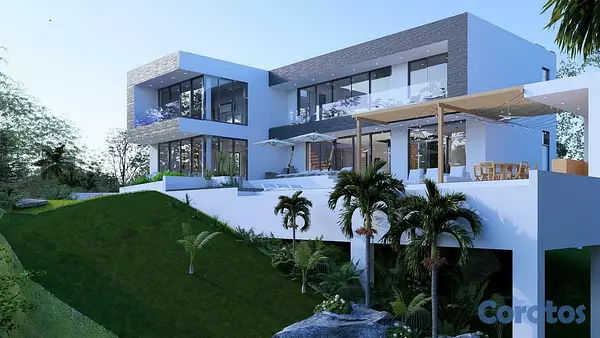 casas - Villa de Lujo con Vista al Mar – A Solo 5 Minutos  4