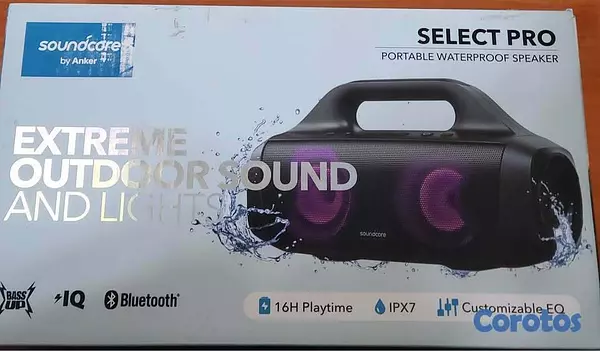 camaras y audio - Bocina SoundCore Select Pro  Bluetooth 30W 2