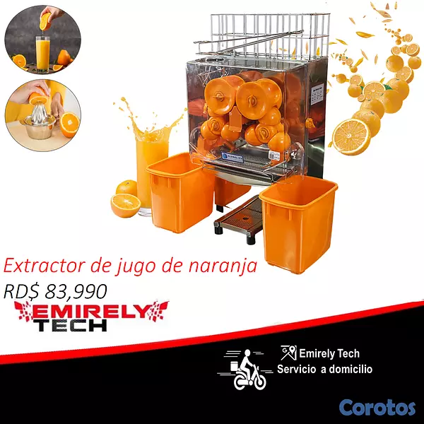 equipos profesionales - Extractor de automatico de jugo de naranja  1
