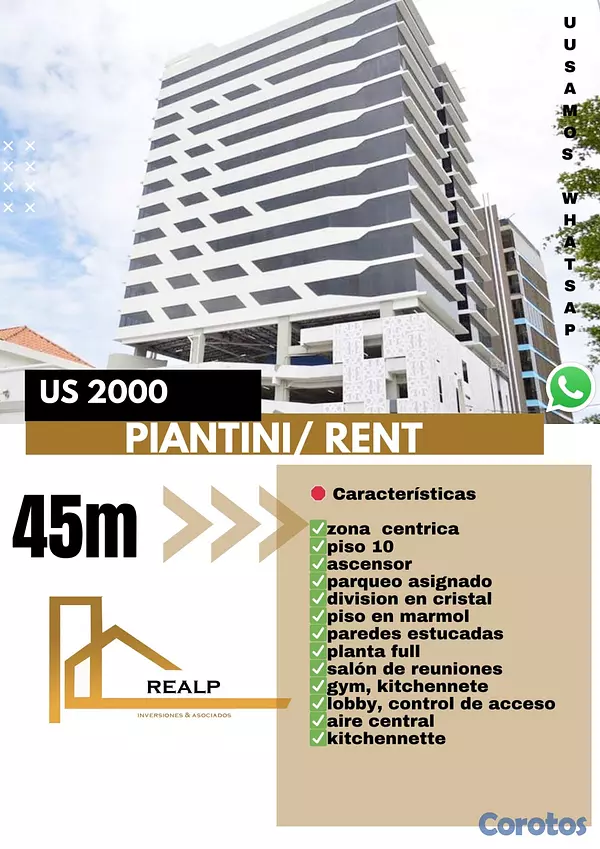 oficinas y locales comerciales - Local en Piantini  1