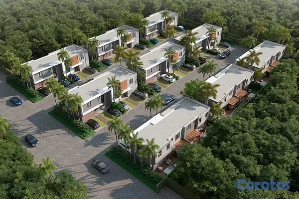 casas vacacionales y villas - En Venta Villas en Vista Cana de 3 habitaciones 4