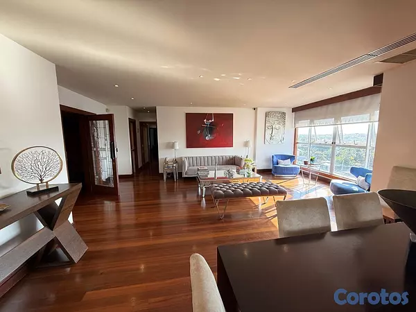 apartamentos - vendo Arroyo hondo viejo piso 8 vista tres habitaciones con baño dos parqueos  4
