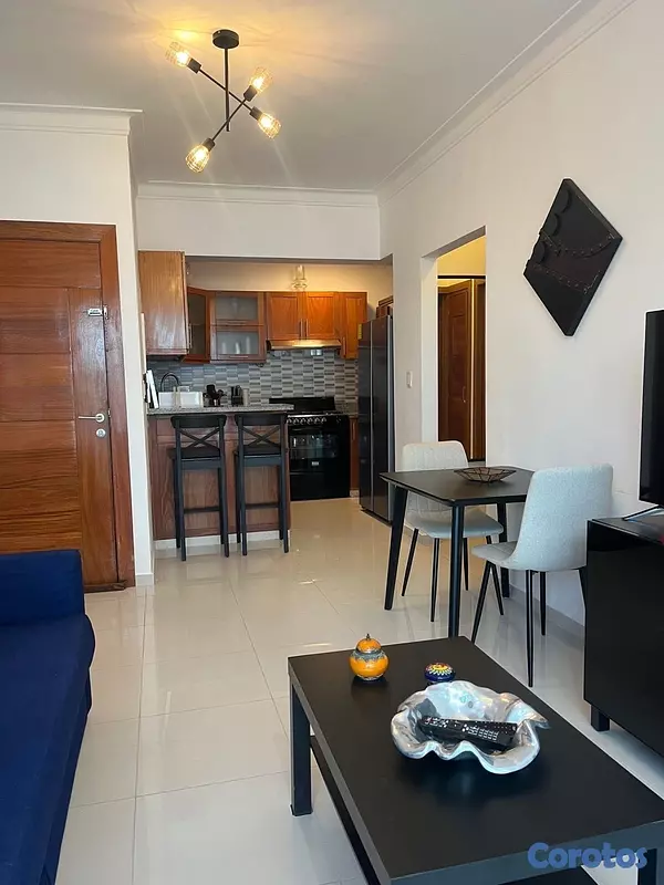 apartamentos - Se Alquila Apartamento amueblado en Bella Vista – 1 Habitación.  2