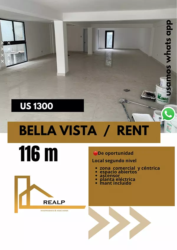 oficinas y locales comerciales - Alquiler local céntrico en segundo nivel
