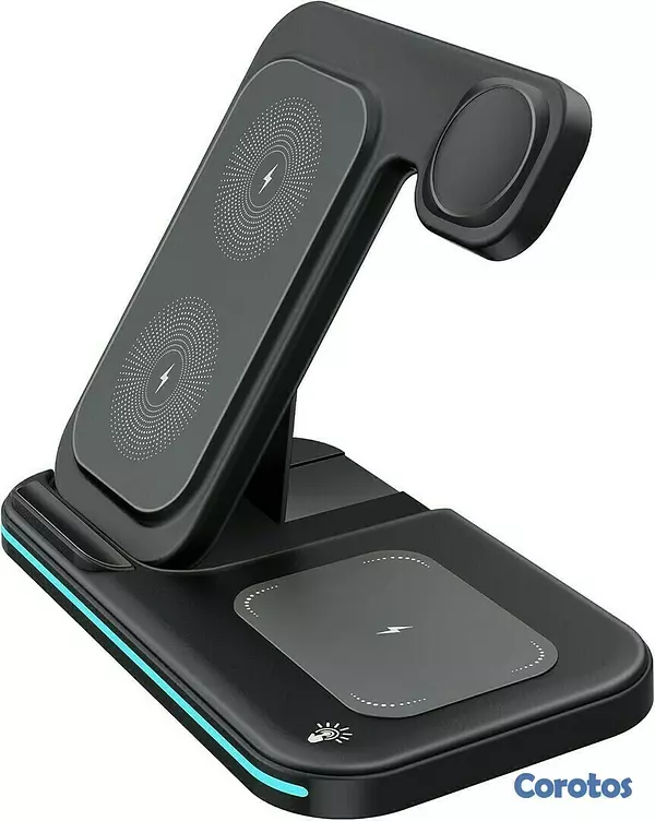 accesorios para electronica - CARGADOR INALÁMBRICO 3 EN 1 WIRELESS JX-8154 3