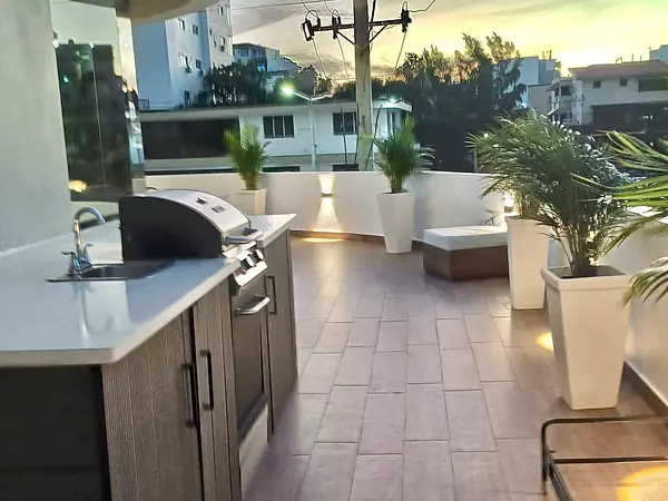 apartamentos - Alquilo apartamento amueblado en Bella Vista Norte 5