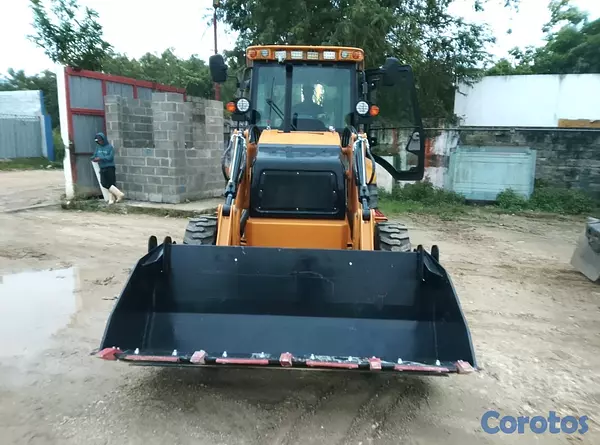 camiones y vehiculos pesados - retro pala nueva cummins con martillo  4