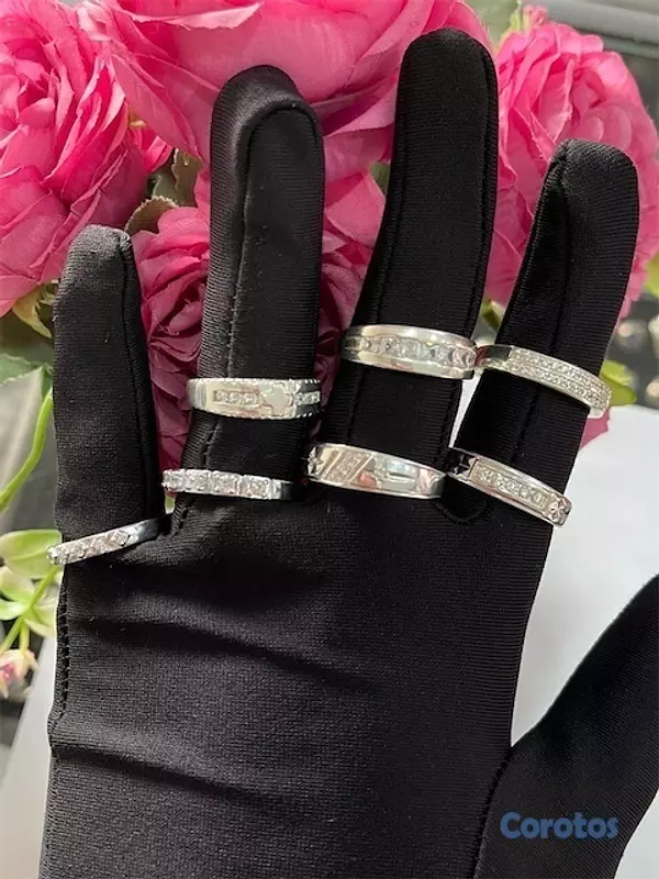 joyas, relojes y accesorios - Anillos Algollitas plata 7