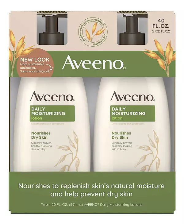 Salud y Equipamiento Médico - Crema Aveeno Active Naturals Loción Hidratante Diaria X 2 2