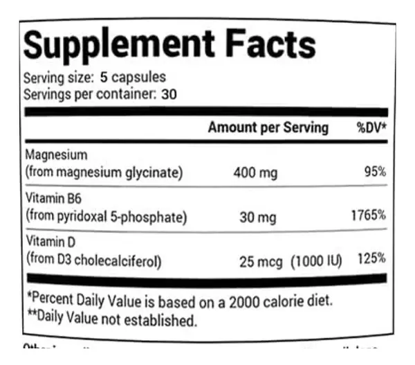Salud y Equipamiento Médico - Magnesium Glycinate 150 Capsulas 2