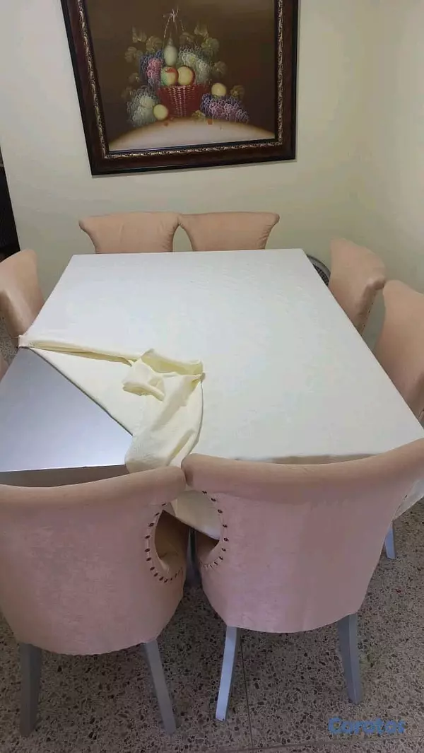 muebles y colchones - Comedor de 8 sillas en caoba 2