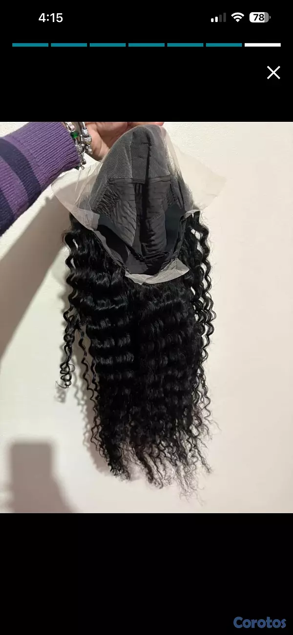 joyas, relojes y accesorios - Peluca de cabello humano rizada frontal HD 250 de densidad y 30 pulgadas 4