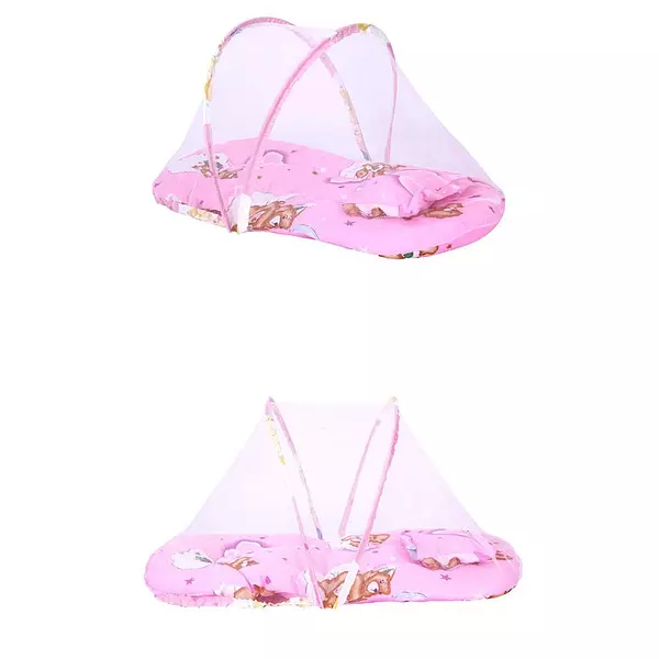 accesorios - Cuna de viaje para bebé, portátil, plegable, con mosquitera de verano.  5