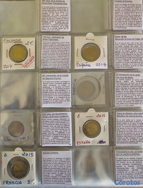 hobby y coleccion - Monedas Conmemorativas 2 Euros 4