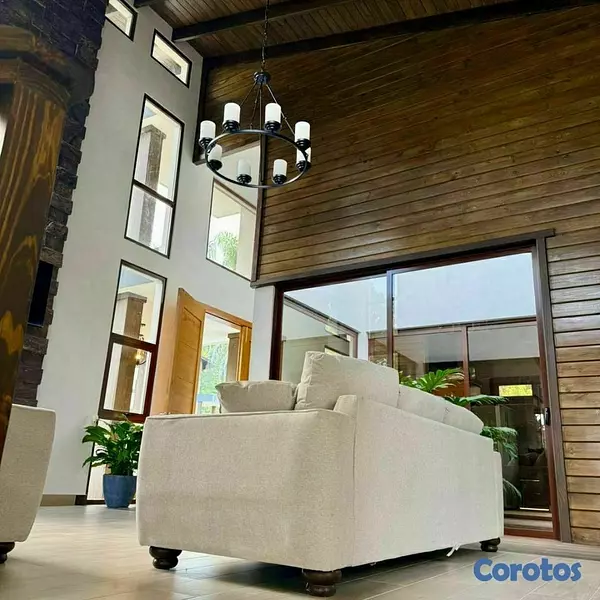 casas vacacionales y villas - Villa rustica y moderna en venta en Jarabacoa 7