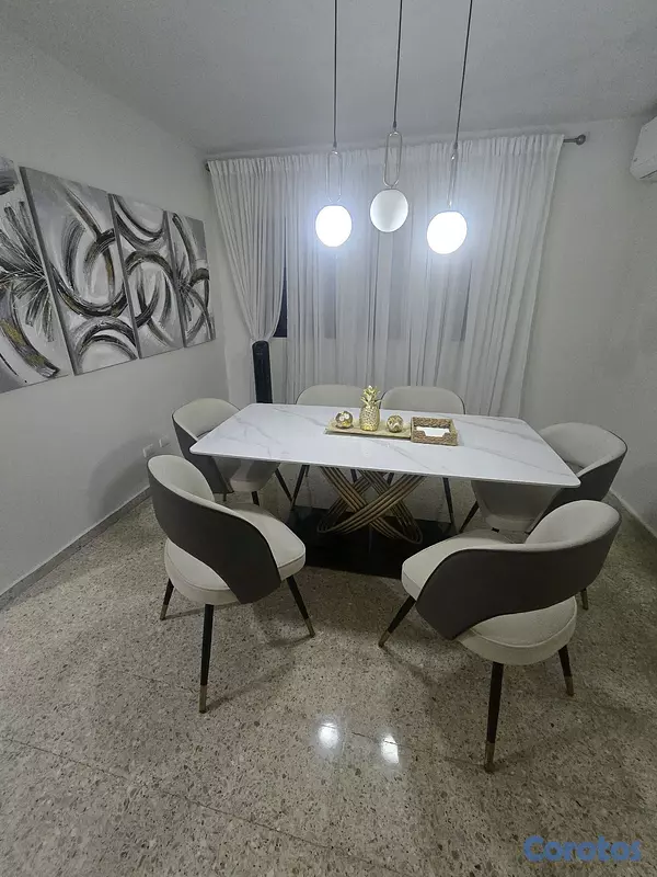 muebles y colchones - Comedor de 6 sillas 2