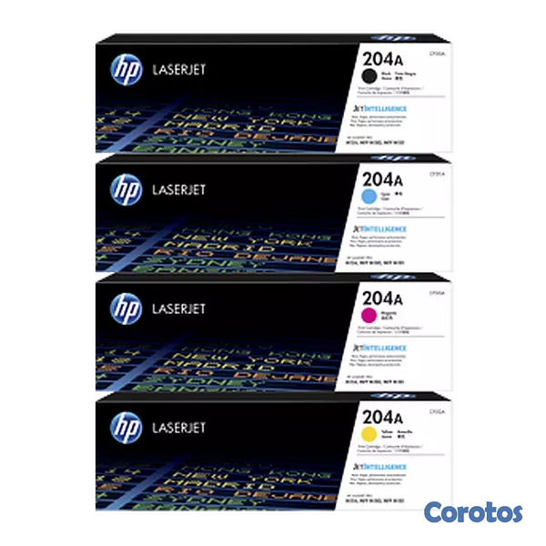 impresoras y scanners - TONER HP 204A - CF-510A, CF-511A , CF512A , CF-513A - PARA IMPRESORA COlOR 