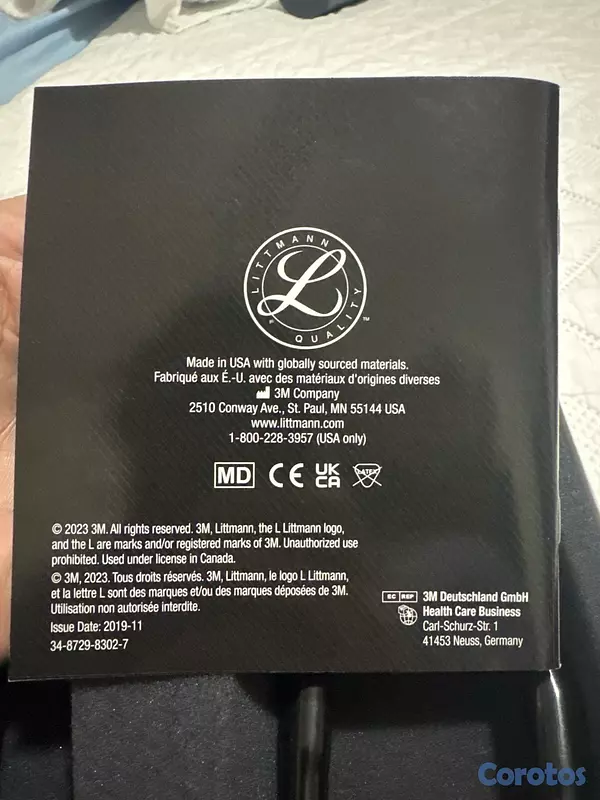 Salud y Equipamiento Médico - 3M Littmann Master Cardiology estetoscopio 11