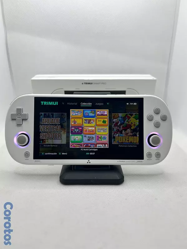 consolas y videojuegos - Portatil trimui smart pro con más de 12 mil juegos integrados 4