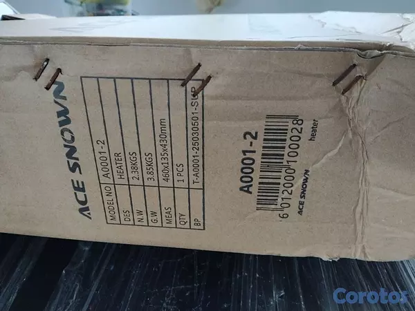 electrodomesticos - Calentador de agua de Linea Ace Snown 220v nuevo nunca usado
Aut san isidro 3