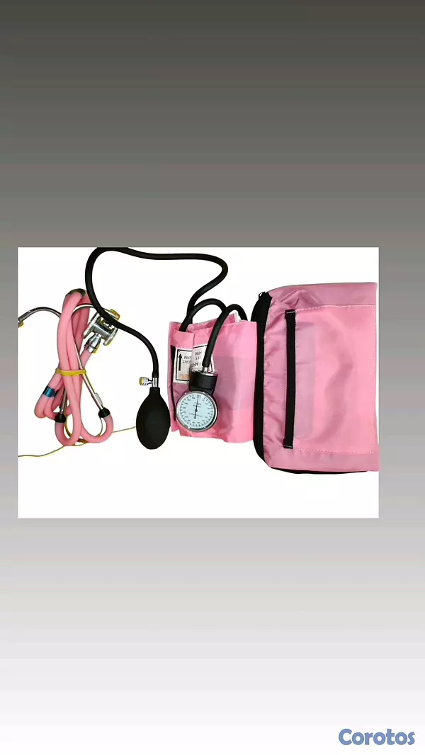 salud y belleza - kit Esfigmomanometro y Estetoscopio doble manguera  3