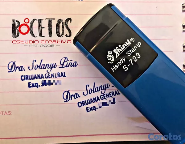 servicios profesionales - sellos pretintados  5