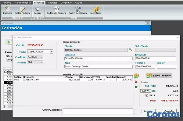 servicios profesionales - Programa (Software) de Facturación punto de venta 9