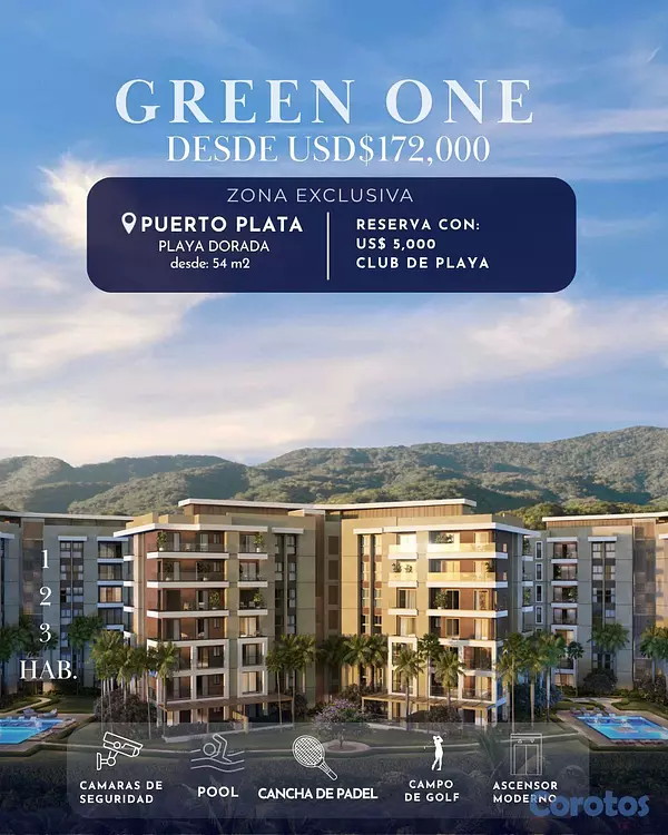 apartamentos - APARTAMENTOS EN VENTA EN PUERTO PLATA | EN PLAYA D 1