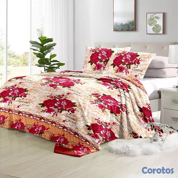 muebles y colchones - juego de frisas suave 3 piezas para cama de 60  8