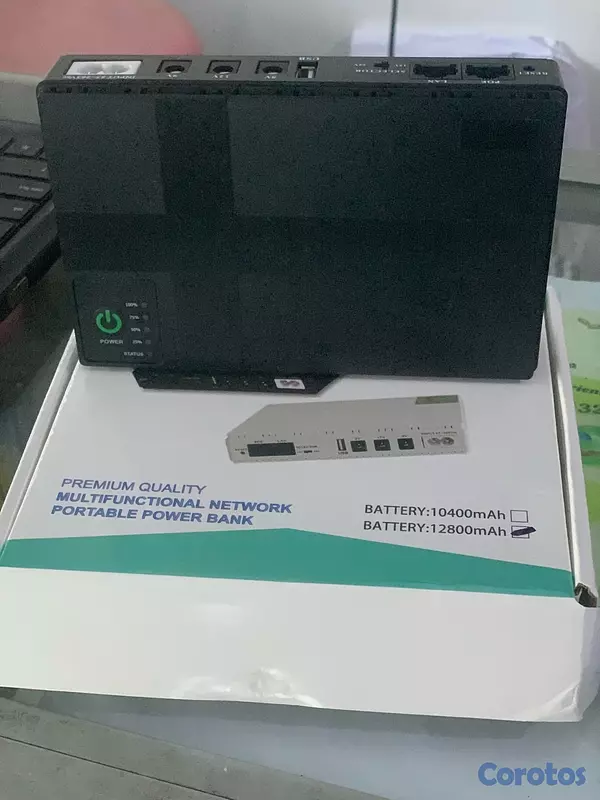 accesorios para electronica - mini UPS para router 12800mAh 3