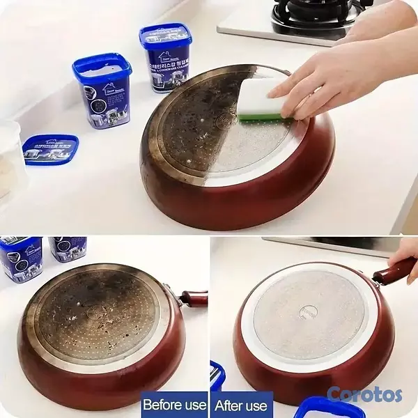 cocina - Quita Óxido Muluso Para Ollas  Y Acero Inoxidable 8