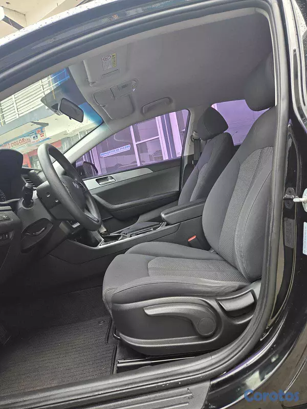 carros - HYUNDAI SONATA NEW RISE 2018 NEGRO GASOLINA 10