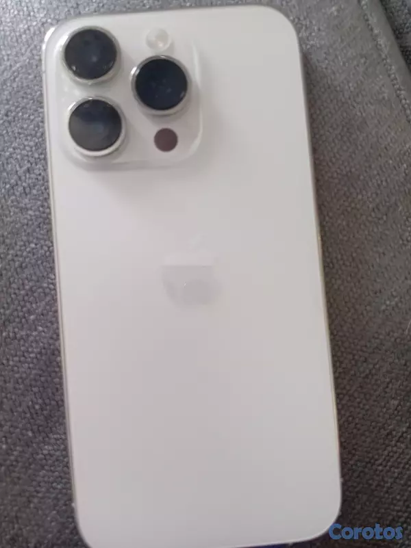 celulares y tabletas - Iphone 14 pro 256 GB desbloqueado blanco  2