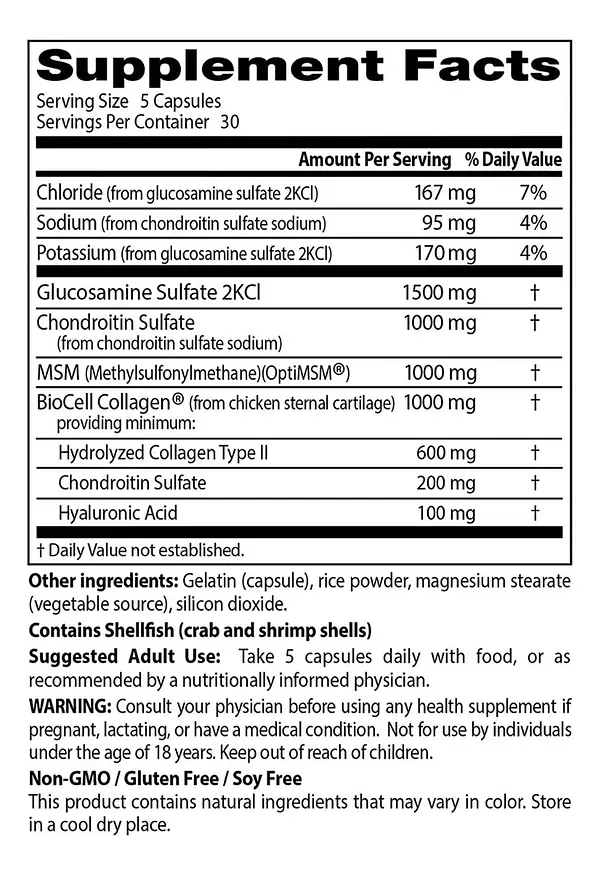 Salud y Equipamiento Médico - Glucosamina 167mg Doctor S Best - - Unidad A $1806 2