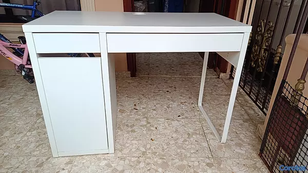muebles y colchones - ESCRITORIO BLANCO 4
