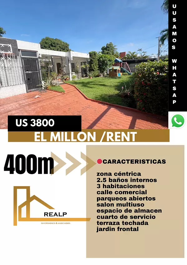 casas - Propiedad céntrica en alquiler 1