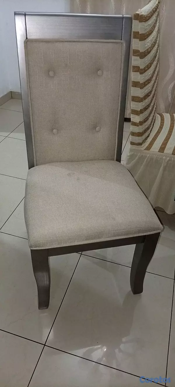 muebles y colchones - Comedor de 6 sillas 4