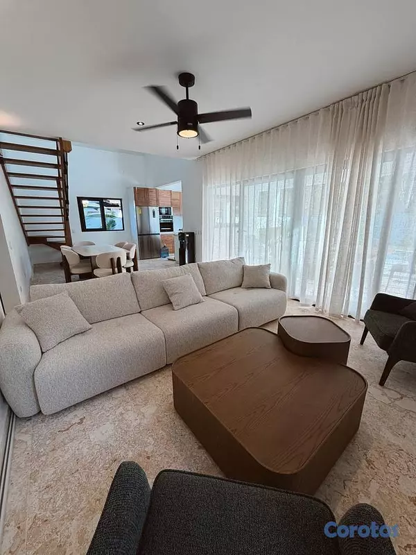 casas vacacionales y villas - Las Terrenas - La Bonita - Villa amueblada de 5 habitaciones con piscina
 4