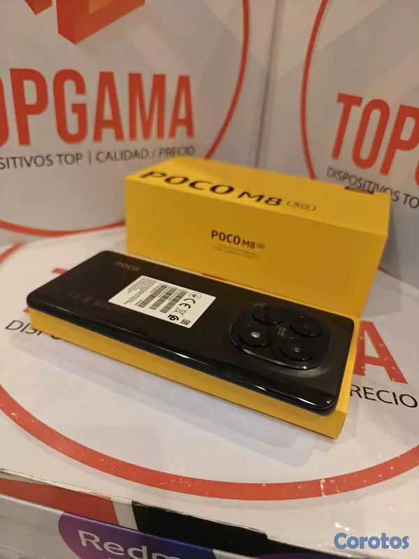 celulares y tabletas - POCO M8 5G, 8GB RAM 256GB ROM 3