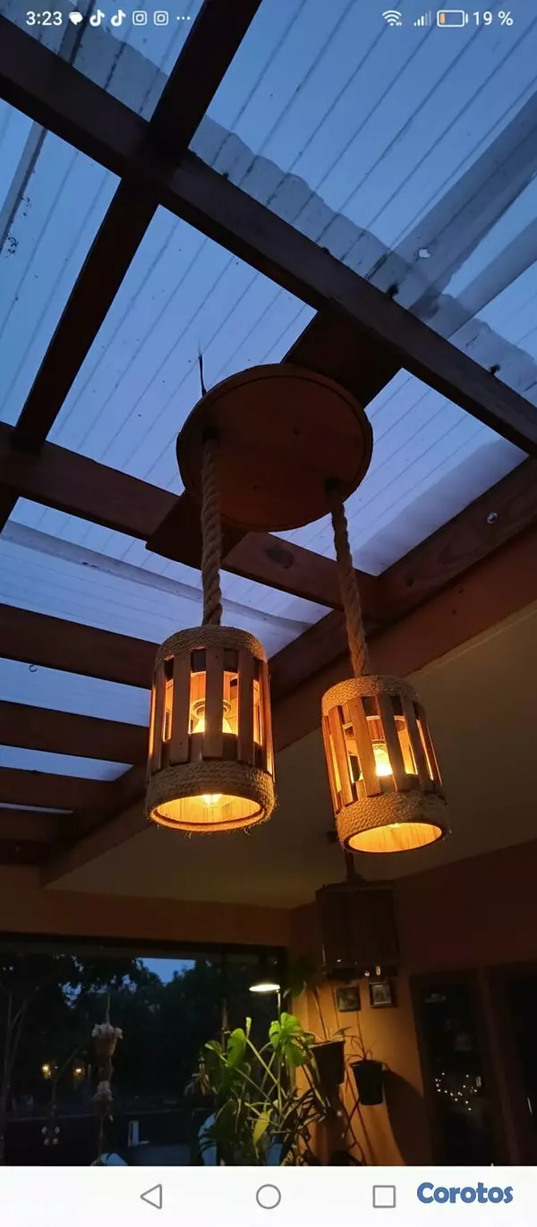 decoración y accesorios - Lámparas artesanales  4